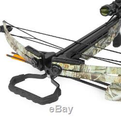 XtremepowerUS compound Crossbow 180 lbs 320 fps Archery Hunting Equipment Quiver