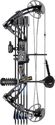 18-31 Archery Dragon X8 RTH Kit d'arc à poulies pour adultes et adolescents Camo Pro