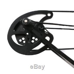 3040lbs Noir Composé Bow Set Chasse Tir À L'arc Chasse Extérieur Main Droite Bow
