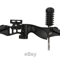 3040lbs Noir Composé Bow Set Chasse Tir À L'arc Chasse Extérieur Main Droite Bow