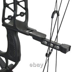 30-55lbs Compound Bow Steel Ball Dual-use Archery Arrow Hunting Fishing Rh Lh