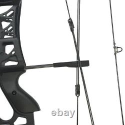 30-60lbs Compound Bow Archery Steel Ball Pêche Chasse À Droite Cible De La Main Gauche