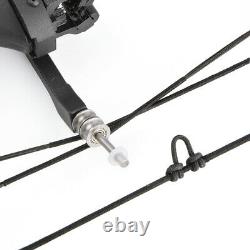 35lbs Mini Compound Bow Set Droite Laser Laser Vue Tir À L'arc Pêche Chasse