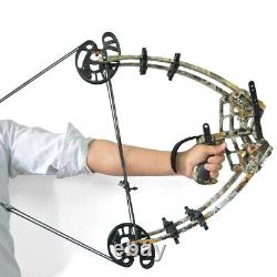50lbs Archery Compound Bow Catapult Double-use Steel Ball Target Shooting Hunting