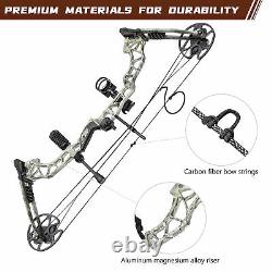 70 Lbs Professional Compound Bow Kit Adult Right Hand Cible Practice Hunting
