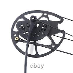 Archery Flèche Cible Chasse Noir 35-70lbs Pro Composé Bow À Main Droite