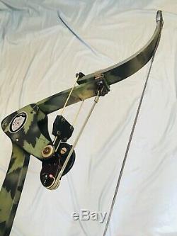 Bow Pêche Oneida Tomcat Aigle Arc Pêche Chasse Droite Med 25-50-70 Excellente