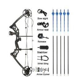 Chasse Sports Bow And Arrow 1 Set Archery 30-70 Lbs Composé Bow Ibo 320 Fps