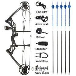 Chasse Sports Bow And Arrow 1 Set Archery 30-70 Lbs Composé Bow Ibo 320 Fps