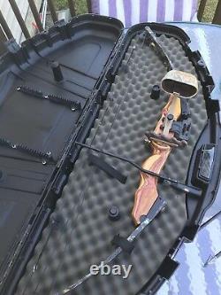 Darton 600wx Compound Bow Right Hand Rh Hunting Vintage Avec Quiver & Case