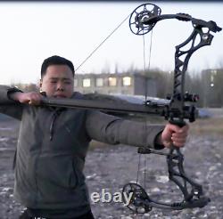 Lanceur de balles en acier pour tir à l'arc rapide avec arc composite et recurve de 20 à 70 livres pour la chasse