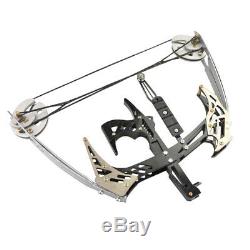 Mini Bow Set Composé 25lbs 14 Triangle Arc Flèches Tir À L'arc Chasse Bowfishing