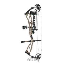 New Elite Basin Rts Tan Rh 70# Archery Bow Hunting Cible 3d Package