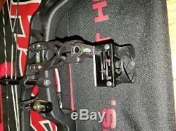 Nouveau Hoyt Klash Composé Bow 15-70 # 18-29 Tkp Sight Stabilisateur Case Tir À L'arc Chasse