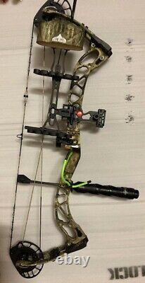 Nouveau Pse Brute Force Nxt Bow Mossy Oak Camo 70# Rh Hunting Bow Package