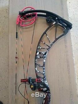 Obsession Defcon 6 Bow Rh 29 Configuration 65 Lbs Reste Repos Peep And Loop Tir À L'arc Chasse