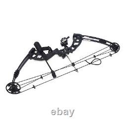 Pro Compound Bow Kit 30-60lbs Black Droite De Chasse À L'arc De Tir À L'arc De Cible