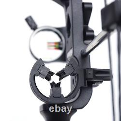 Pro Compound Bow Kit 30-60lbs Black Droite De Chasse À L'arc De Tir À L'arc De Cible