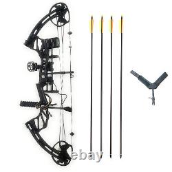 Sas Feud X 30-70 Lbs 19-31 Compound Bow Pro Pack 300+fps Cible Hunting