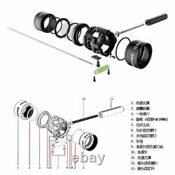 X10 Compound Bow Sight 8x Scope Magnifier Remplacer Bow Objectif Pour La Chasse Au Tir À L’arc