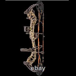 @new@ Ours Legit Rth Compound Bow Hunting Package! Realtree Edge Lh 10-70lb