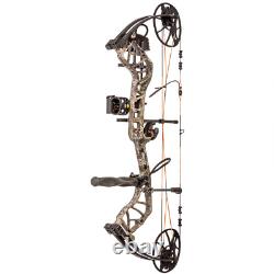 @new@ Ours Legit Rth Compound Bow Hunting Package! Realtree Strata Rh 10-70lb